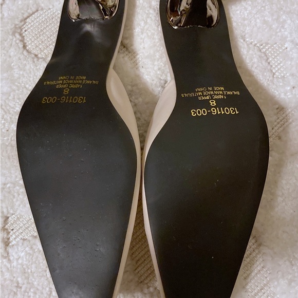 Vintage Y2K Custom Satin Mules - Picture 6 of 6